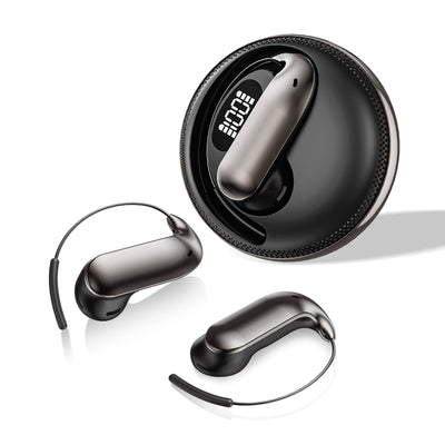 X56 Headset Wireless bluetooth 6.0 Earphone 10mm Speaker Unit Digital Display Earhooks Headphones