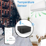 S06 Pro Tuya Smart IR Remote Control Built-in Temperature and Humidity Sensor for Air Conditioner TV DVD AC Works with Alexa Google Home
