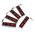 5Pcs LinkMejor 3.8V 450mAh 80C/160C 1S Lipo Battery PH2.0 Plug for Happymodel Crux3 EMAX EZ Tinyhawk II 75mm Tiny7 Happymodel Snapper7