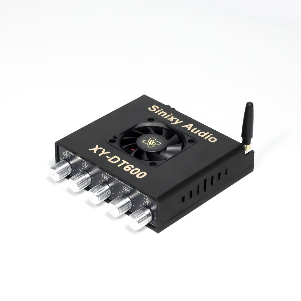Sinilink XY-DT600 TWS 2.1-Channel Bluetooth Audio Power Amplifier Board TPA3255 DC19-51V 10A 300W*2+600W AUX USB Audio AAC SBC