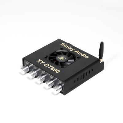 Sinilink XY-DT600 TWS 2.1-Channel Bluetooth Audio Power Amplifier Board TPA3255 DC19-51V 10A 300W*2+600W AUX USB Audio AAC SBC