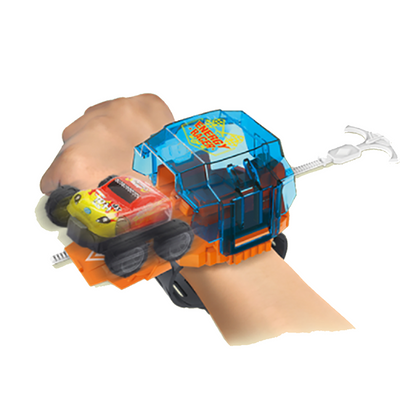 Wrist Launcher Watch with 3 Vehicle Bodies for Children Toy