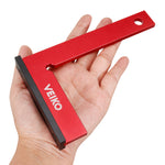 LinkMejor Aluminum Alloy 150X100MM Square Ruler 90 Degree Right Angle Ruler With Solid Wide Base Check Tool Verticality Accurately