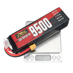 LinkMejor 4S 14.8V 9500mAh 65C 140.6Wh LiPo Battery XT60 Plug for Long Range RC FPV Racing Drone