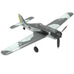 LinkMejor Mini FW190 400mm Wingspan 2.4G 4CH 6-Axis Gyro One Key Aerobatics XPilot Stabilization System EPP RC Airplane BNF/RTF Compatible DSM S-BUS Protocol for Beginner