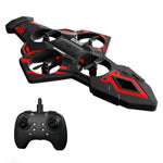 H36 2.4G Flying Sword EVA Foam 360° Flip Roll Turbofans Motors 4CH LED RC Toy Gift Remote Control Drone Airplane Quadcopter Stunt Glider RTF