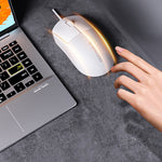 LinkMejor S310 Wired Office Mouse 1200 DPI USB Plug and Play Silent Click Ergonomic Mice