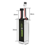 Flywoo Explorer 15.2V 450mAh 4S 80C LiHV Battery XT30 Plug for RC Drone