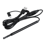 AN101 Ear Endoscope 3 in 1 Ear Cleaning Tool HD Visual Ear Spoon Multifunctional Earpick 5.5mm Camera 2M Android PC Borescope Ear Otoscope