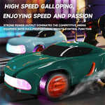 LinkMejor Q197 RTR 1/64 2.4G 4WD Drift RC Car Mini Race LED Light Radio Control High-Speed Motor Full Proportional On-Road Racing Vehicle Model Boys Gifts Desktop Micro Toys