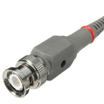 P6060 Oscilloscope Probe 60 MHz Bandwidth 1x 10x Attenuation High Precision Measurement 5.8 ns Rise Time 200V/600V Max Input