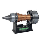 LinkMejor 25cm Super RRTrent 900 Turbofan Engine Model with Brushless Motor Pre-Assembled Decoration Science Discovery Toys