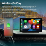 9Inch Car GPS Navigation System With Wireless Carplay Reversing Camera And Bluetooth Large Screen Smart Car Reversing Image Dis