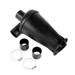Third Generation Turbocharged Cyclone Dust Collector With Flange Base 90-99% Efficiency ABS 174-280 m3/h 750W 50 mm Inlet/Outlet Vacuum Separator For Industrial And Household