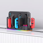 Ipega PG-SW2047 Universal Multifuncitonal Wall Stand Switch/Switch2 Controller Hanger with Colorful RGB Lighting