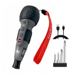 LinkMejor Mini Electric Screwdriver PTS-066 3.6V 1800mAh Lithium Battery Type-C USB 3-Level Adjustable Torque LED Light 300RPM Pen Style Tool