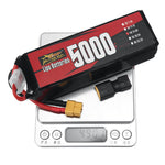 LinkMejor 4S 14.8V 5000mAh 100C 74Wh LiPo Battery XT60 Plug for RC Car FPV Racing Drone