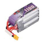 LinkMejor GNB 19V 1100mAh 60C 5S HV LiPo Battery XT30/XT60 Plug for FPV Racing Drone