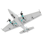 LinkMejor Beluga 1270mm Wingspan Twin-Engine EPP FPV Cockpit Aircraft RC Airplane