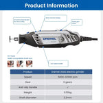 Dremel 3000-N/10 Electric Grinder Rotary Tool 120W 5,000-32,000RPM 6-Speed 3.2mm Shaft Polishing Engraving Grinding Machine