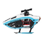 LinkMejor F280 2.4G 6CH 6-Axis Gyro 3D6G Dual Brushless Direct Drive Motor Flybarless RC Helicopter