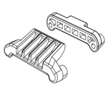 LinkMejor 16208 RC Car Original Parts Front and Rear Car Shell Bracket 16280