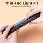 LinkMejor 0.15L Portable Mini Cycling Phone Bag Lightweight Smooth Zipper Coin Purse Wallet Partitioned Storage Pack