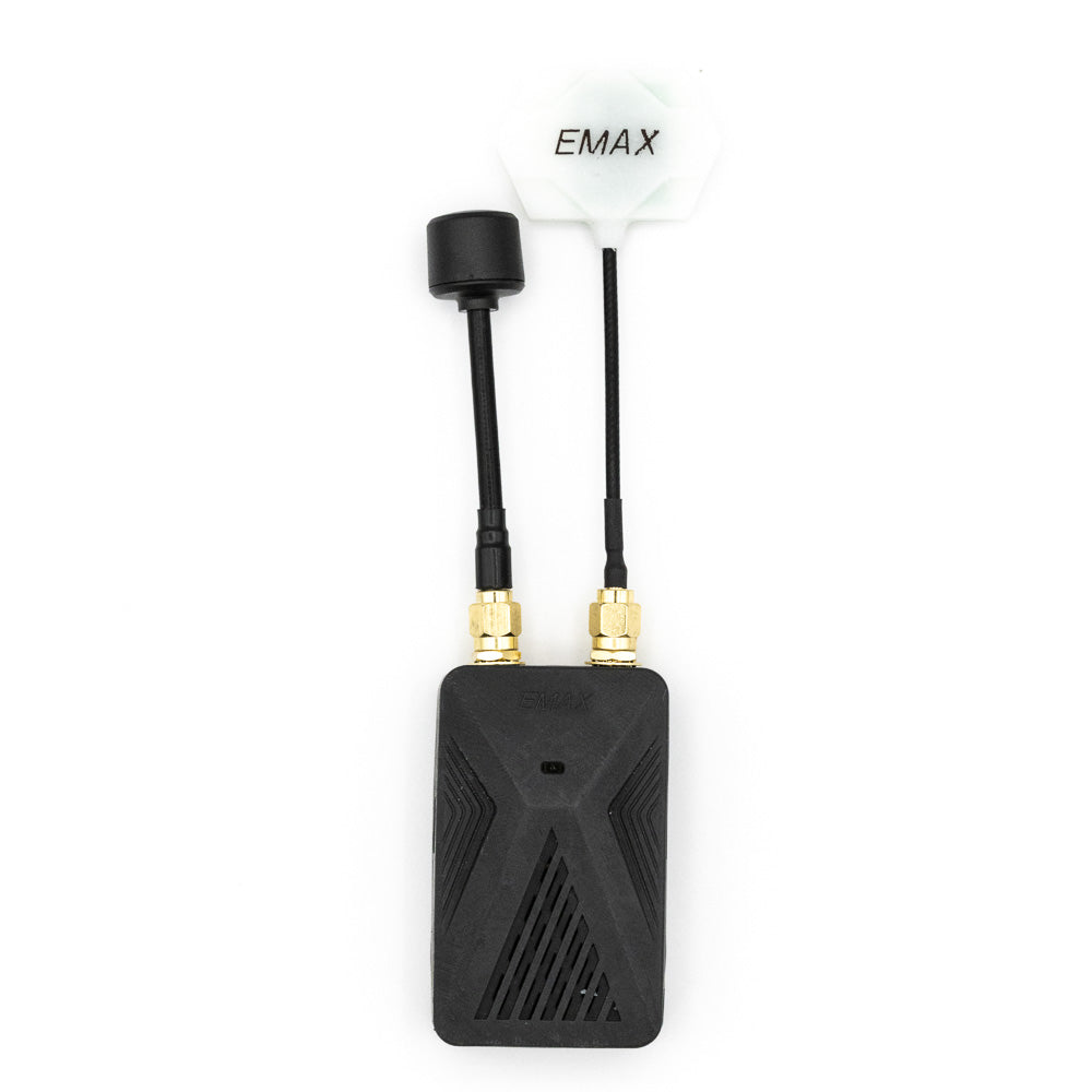 EMAX Wyvern Link Alphaa OpenIPC 100mW FPV VRX Receiver, 5.8GHz, Low-Latency HD Video, Open-Source Firmware, 2S-6S Input, HDMI1 Out, Compact Goggle-Mountable for Racing Freestyle Drone