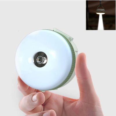 LinkMejor 1002 2-in-1 LED Flashlight Camping Light 1800mAh Battery 8H Runtime COB Light with Magnetic Base Power Bank Waterproof Design Camp Lamp