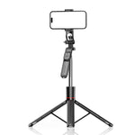 F16 Wireless bluetooth Selfie Stick with Adjustable Tripod Anti-Shake Detachable Stabilizer with bluetooth Remote 1.7m Telescopic 3-in-1 Mobile Phone Camera Stand