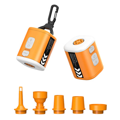 GR-156 Ultra-Portable Outdoor Pump 5.0kPa High Pressure Air Pumping Vacuum Mosquito Repellent Lamp Function All-in-one Inflate for Camping Hiking Sports