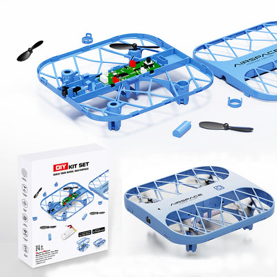 LinkMejor H142 PRO MAX DIY Self-Assembled KIT Educational Puzzle Learning Training Competition Flying Aircraft WiFi FPV Altitude Hold  Mode 2.4G Remote Control RC Drone Quadcopter RTF