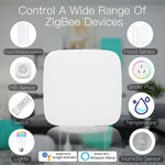 MoesHouse ZB-HUB Wired Tuya ZigBee3.0 Smart Gateway Hub Work with Tuya Smart App Voice Control via Alexa Google Home