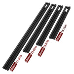 LinkMejor Trimming Machine Guide Rails 400mm-800mm Adjustable Backing Auxiliary Guide Bracket Aluminum Alloy Milling Groove Engraving Guide Rail