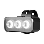 LinkMejor Wide Angle Bike Light Set 3 LED Anti-glared USB Rechargeable Safety Waterproof Quick Charge Cycling
