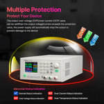 LinkMejor RD RD6018P 1080W Completed Set 60V 18A AC to DC Digital Adjustable Lab Bench Power Supply for Repair CNC Adjustable DC Regulated Power Supply