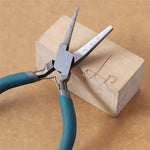 Jewelry Pliers Square Rite with Scales Alloy Steel 6 inch for 2-8mm Shapes Wire Wrapping and Jump Rings