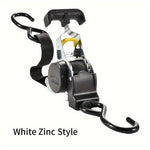 Automatic Retractable Stretch Wrapping Straps Polyester Rust-Resistant Tensioner 3.3m 680KG Wear-Resistant No Assembly Required Cargo Transportation
