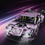 LinkMejor 10653 for Revuelto MOC Technology 1/10 Creative Supercar Model Building Block Remote Control Car 2074Pcs City DIY Brick Adult Toy Gift