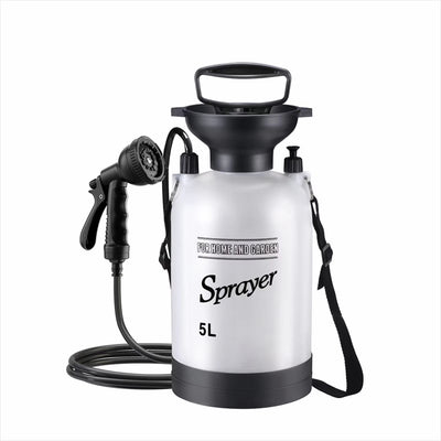 Xmund 5L Outdoor Manual Camping Shower Multifunctional Shower Pump For Pet Bathing Car Washing Portable Shower Tool