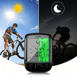 LinkMejor Wireless Bike Computer Speedometer Odometer 28 Functions LCD Backlight Display Waterproof Cycling Accessory
