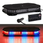 Diamond-shaped Car Roof Warning Light 42 LED Roof Top Strobe With Controller For Truck Ambulance Snow Plow Magnetic Mount Emergency Safety Lights