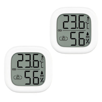 2pcs Leiss Hygrometer xiaomi Mi Home APP -20°C to 70°C Intelligent Thermometer LCD Display Mi Home Integrated Smart Sensor