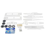 Dancing Wings Hobby EA02 KIT-FOX XL 1030mm Wingspan Ultra-light DIY RC Airplane Fixed Wing KIT / KIT + Power Combo