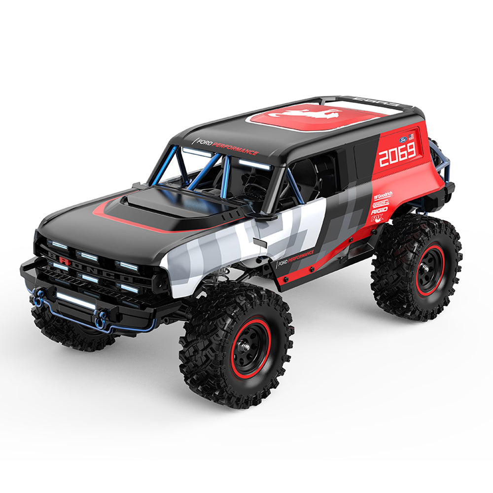 LinkMejor H18P RTR 1/18 2.4G 4WD RC Car Bronco Baja 1000 Crawler Vehicles Models Genuine Authorization