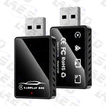 LinkMejor Q1BP 4-in-1 Wireless CarPlay Android Auto MirrorLink AirPIay Adapter Convert Wired to Wireless USB Plug and Play BT5.0
