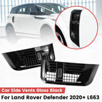 The left and right sides of the Rover 2020+ air intake and exhaust vents are equipped with insect-proof mesh covers, and the side fenders are decorated in bright black with personalized features