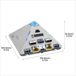 M5Stack AI Pyramid Computing Box Pro 8GB LPDDR4x+32GB eMMC AX8850 High Performance Audio&Visual Subsystem Multi I/O Suite Development Board Module