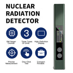 Geiger Counter Nuclear Radiation Dosimeter Portable Meter For X-Ray Gamma Beta Rays Rechargeable With High-Definition Display