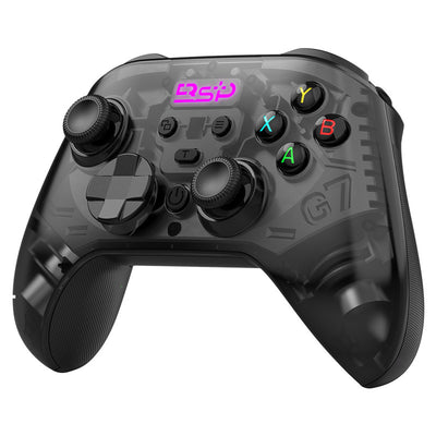 G7 Dual Mode Wireless Gaming Controller with Hall Effect Joysticks and Hall Triggers 1000Hz 6 Axis Gyro Mechanical Buttons for PC Switch iOS Android